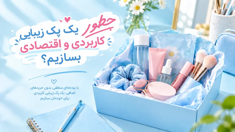 چطور یک پک زیبایی کاربردی و اقتصادی بسازیم؟