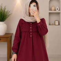تونیک مانتویی الیاف رنگبندی فری تا 46 ارسال رایگان 21654