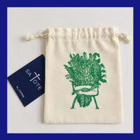 کیف پارچه ای دسته‌ی گل 